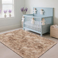 Fluffy Rug Shag Area Rug, Mottling Beige 4x6 Area Rugs by Yongyangjuxi