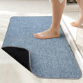 Bosap Bath Mat, Ultra Thin Bathroom Rugs, Rubber Bath Mats by BosapDirect