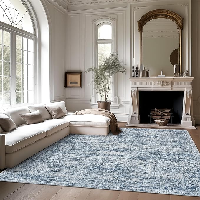 Soalmost Washable Area Rug 8x10, Large Soft Rugs - Image 2