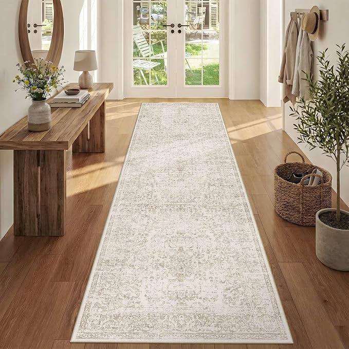 Rugxara 2'6" x 8' Hallway Runner Rug, Non Slip Boho Runner Rugs by Rugxara