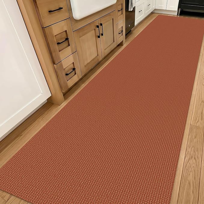 IOHOUZE Washable Exrea Long Hallway Runner Rug 3x14 Non Slip Rubber Backed - Image 8