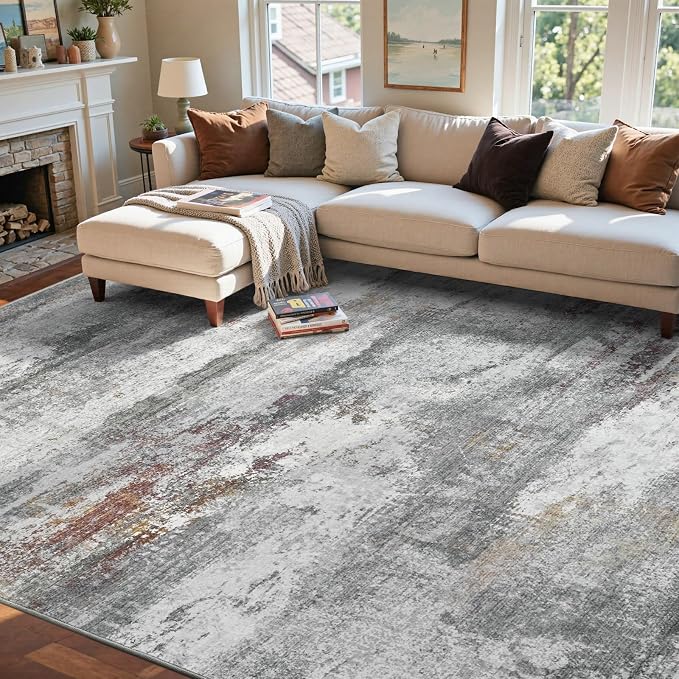 9x12 Ft Extra Large Washable Area Rugs - Image 3