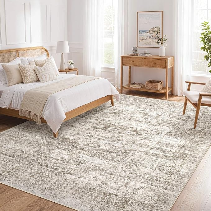 Vintage Living Room Area Rug 9x12 - Image 8