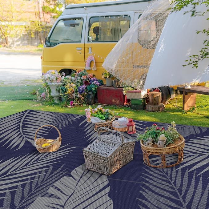 GENIMO Outdoor Rug 9' x 18' Waterproof - Image 3