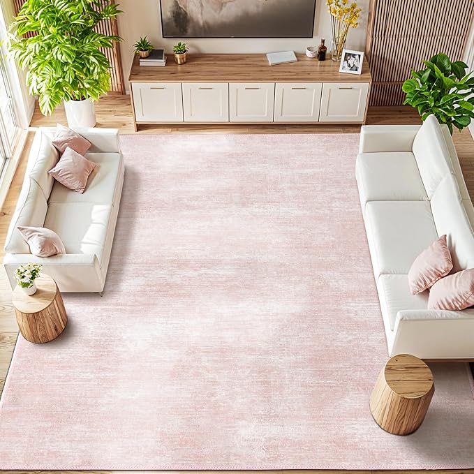 LIANLAM Washable Rug 10x14 Area Rugs by LIANLAM