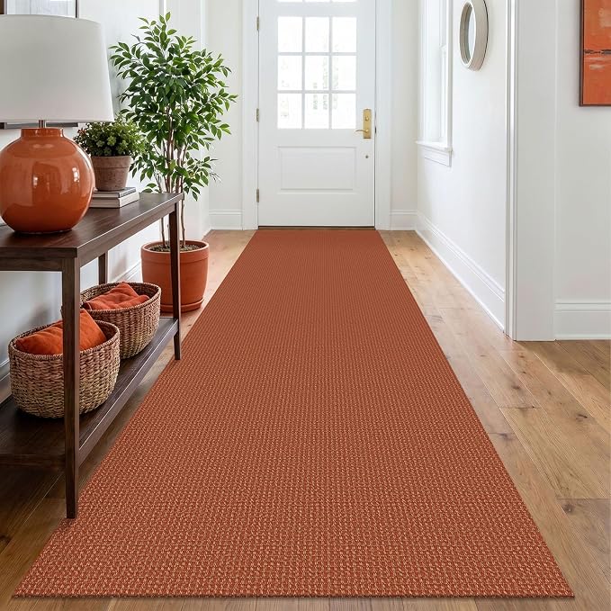 IOHOUZE Washable Runner Rug 3x10 Non Slip Rubber Backed Long Hallway Runner by iOhouze