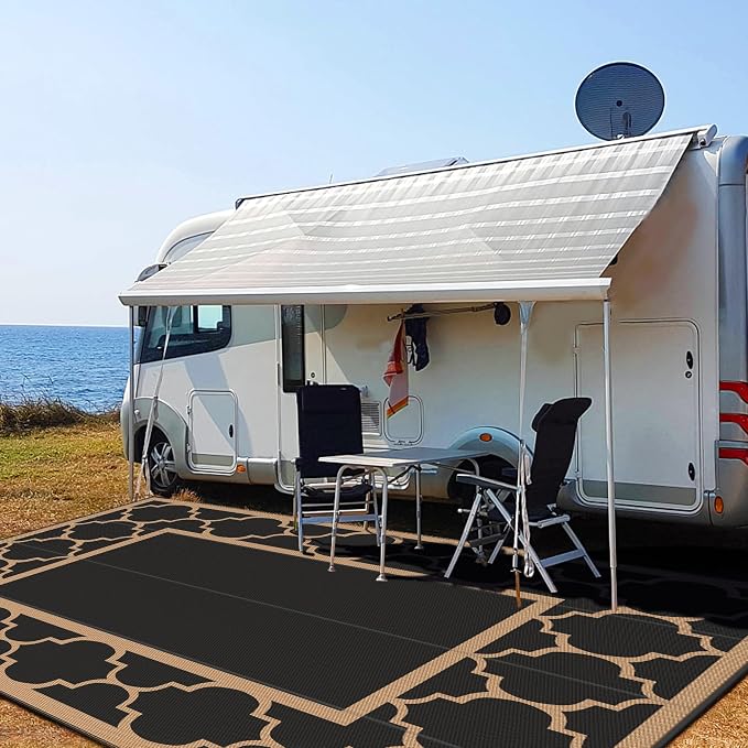 GENIMO 10 ' x 14 ' Outdoor Rug Waterproof - Image 4