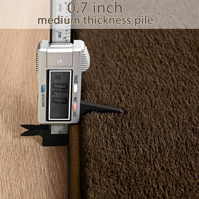 ISEAU 4x6 Rug for Bedroom, Soft Memory Foam Carpet - Image 9