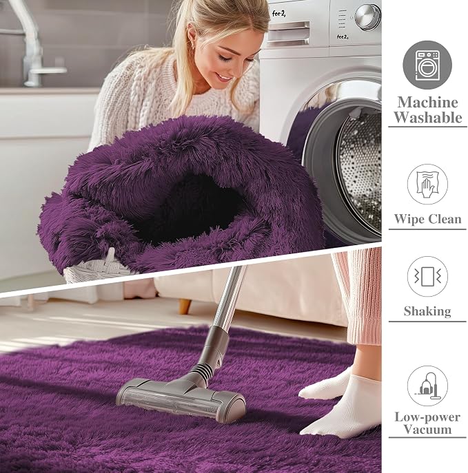 OLANLY 5x8 Machine Washable Large Area Rugs - Image 2