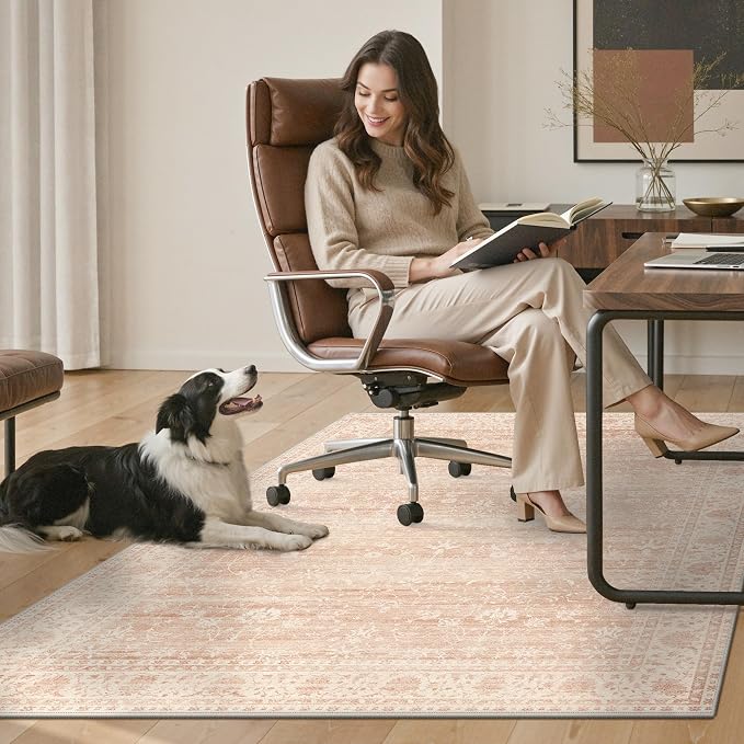 48"x60" Office Chair Mat for Hardwood Tile Floor, Under Desk Carpet Protector - Image 7