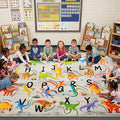 5x7 ABC Classroom Rug for Kids Playroom, Alphabet Rug by Unknown