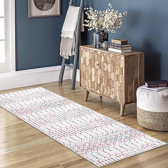 Lahome Moroccan Long Kitchen Rugs Runners 2x8 Rug Runners - Image 9