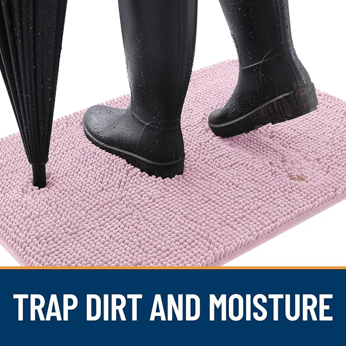 OLANLY Dog Door Mat for Muddy Paws 70x32, Absorbs Moisture and Dirt, Absorbent - Image 2