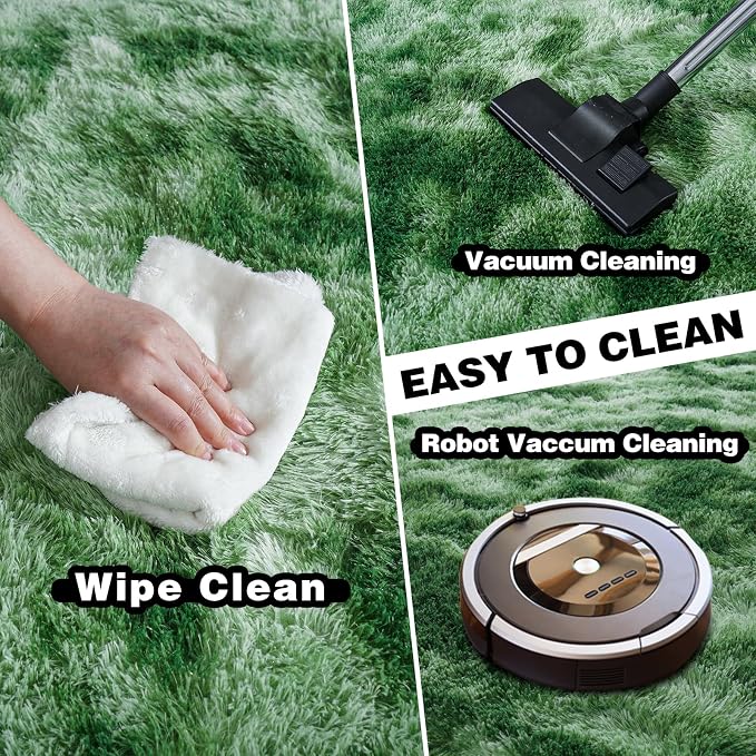 5x7 Fluffy Fuzzy Area Rug for Living Room Bedroom, Ultra Soft Rugs for Living - Image 4