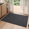 YDKGL 2x3 ft Indoor Door Mat Entryway Rug Non Slip Boho Woven Washable Small by YDKGL