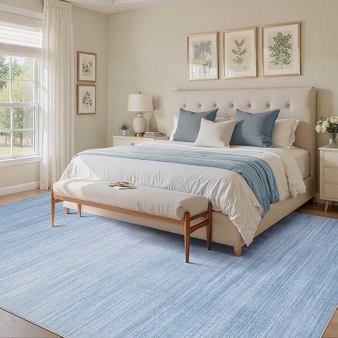 UERMEI 8x10 Washable Area Rug - Image 2