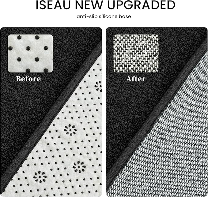 ISEAU 6x9 Rug for Living Room, Soft Memory Foam Carpet - Image 2