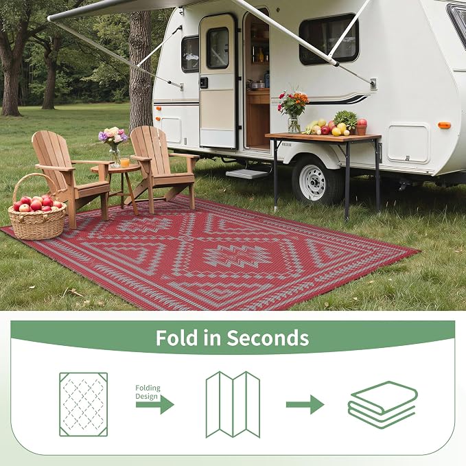 GENIMO Outdoor Rug for Patio Clearance - Image 7