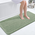 OLANLY Bathroom Runner Rugs 47x20, Soft Absorbent Chenille Bath Rugs, Rubber by OLANLY