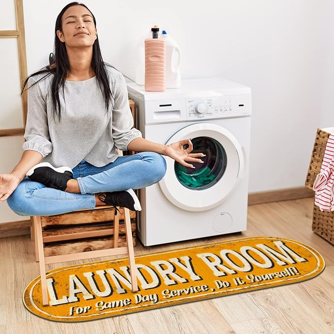 Ottomanson 20" x 59" Oval Laundry Room Rug - Image 10