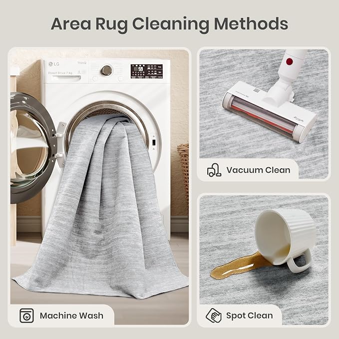 Valenrug Washable Rugs 8x10 - Image 8