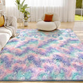 Litanika 4x6 Fluffy Shag Faux Fur Area Rug by Litanika