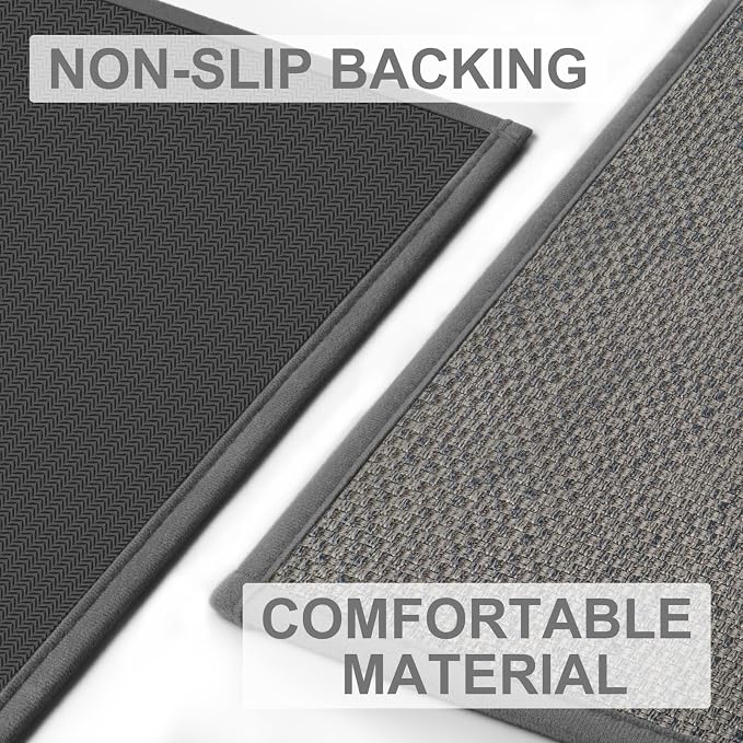 LEKEEPGO Door Mat 24"x36", Non Slip Door Mat Indoor Entrance, Rubber Backing - Image 3