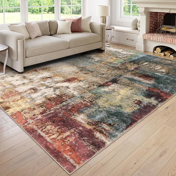 Lahome Modern Abstract Area Rug 6x9 Rugs by Lahome
