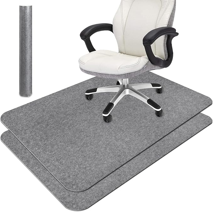 Placoot 2 Pack Desk Chair Mat for Hardwood Floor & Tile 55"" x35 Office Chair by PlacootChairMat