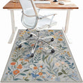 48"x60" Office Chair Mat for Hardwood Tile Floor, Under Desk Carpet Protector by BESBLEE