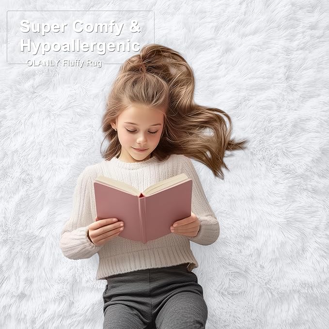 OLANLY 7x8 Machine Washable Large Area Rugs - Image 7