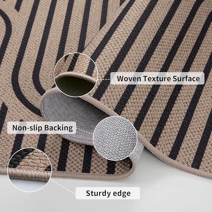 Tangsoo Easy Jute 3x5 Outdoor Rug - Image 3