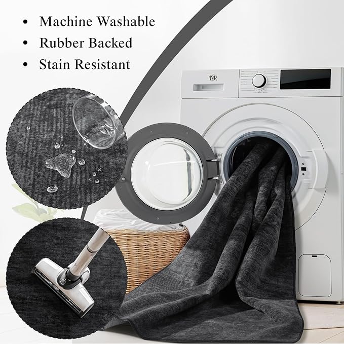 LIANLAM Washable Rug 8x10 Area Rugs - Image 5