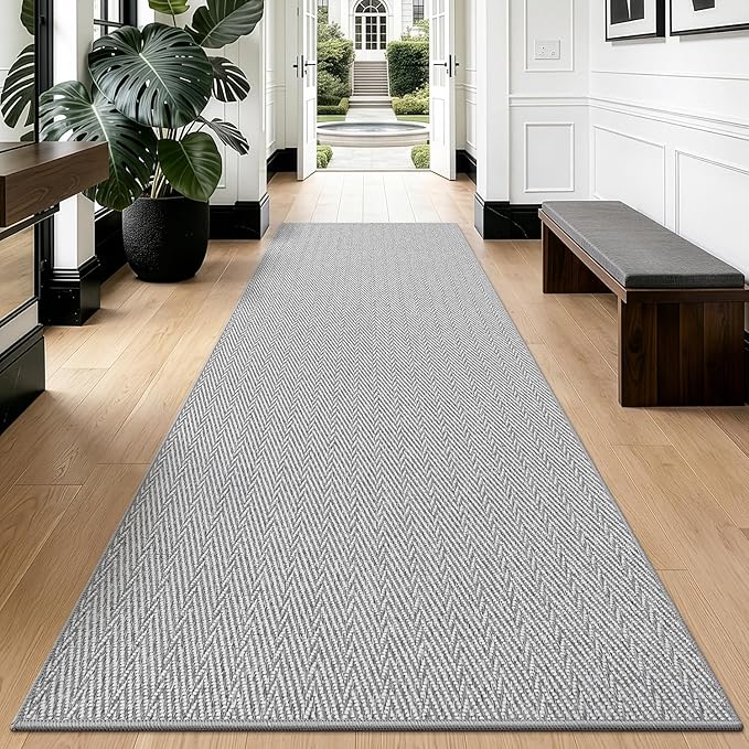 LUMI Ultra Thin Runner Rug for Hallway 2.7'x10', Non-Slip Entryway Rug by LUMI