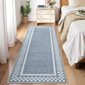 Rug Runners for Hallways 2x8 Washable Kitchen Runner Rug Non Slip Low Pile by GarveeHome