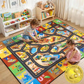 Construction Site Play Rug for Kids, Car Play Mat by Unknown