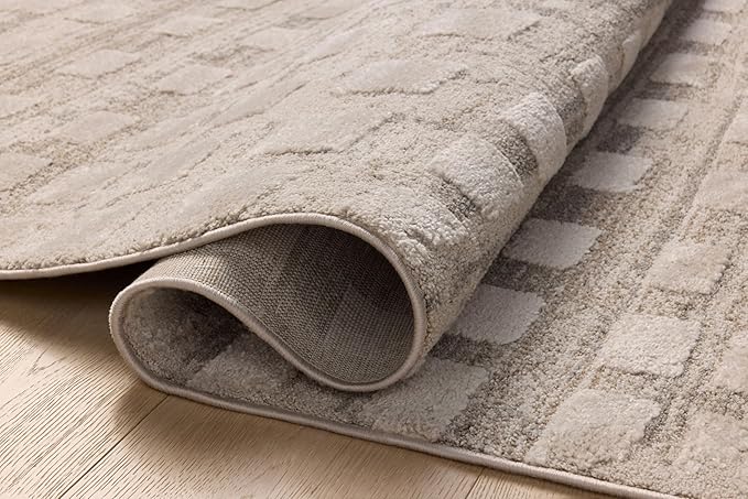 Loloi Amber Lewis Monty Collection MOT-06 Pebble/Beige 9'-2" x 13', .50" Pile - Image 5