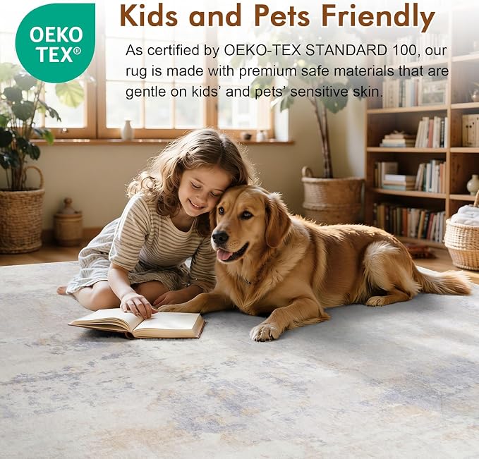 9x12 Ft Extra Large Washable Area Rugs - Image 5