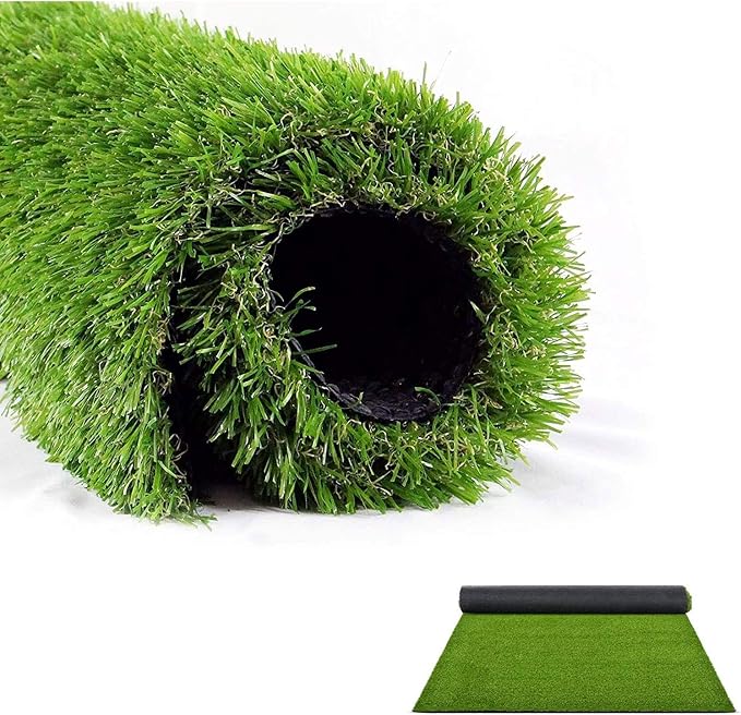 LITA 7ft x 13ft Realistic Deluxe Artificial Grass Synthetic Thick Lawn Turf by LITA