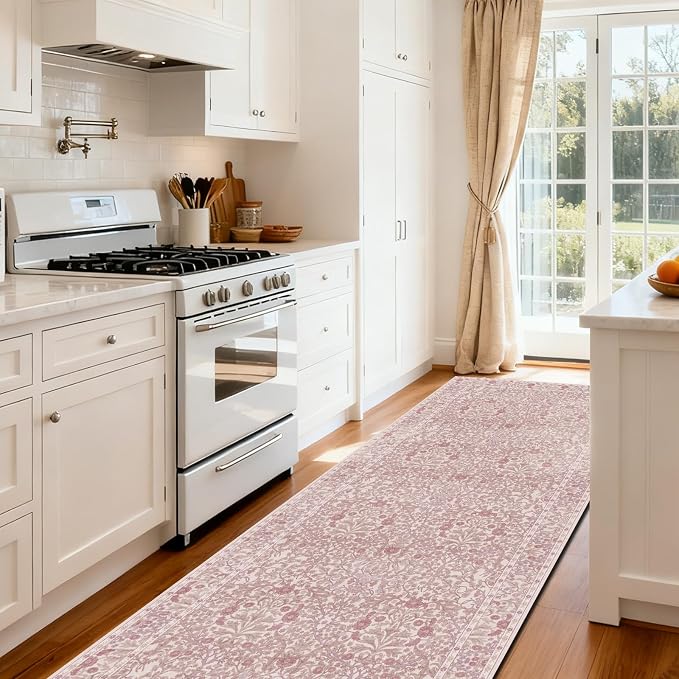 Washable 2'6" x 10' Runners for Hallways, Non Slip Long Floor Runner for Kitchen - Image 3