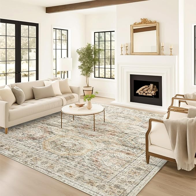 Soalmost Washable Area Rug 8x10, Large Soft Rugs - Image 9