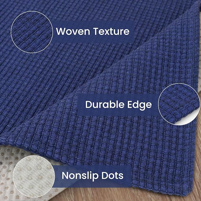 IOHOUZE Washable Exrea Long Hallway Runner Rug 3x20 Non Slip Rubber Backed - Image 6