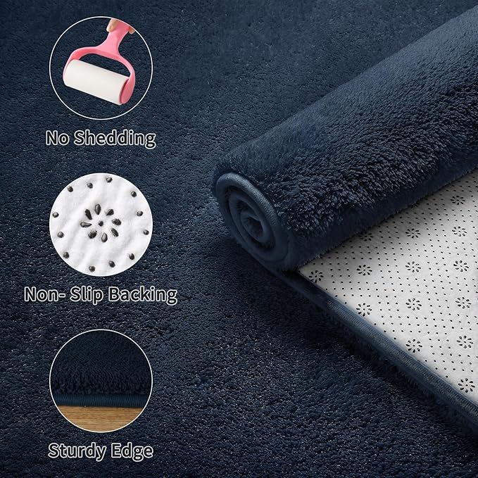 Sour Lemon 9x12 Area Rugs for Living Room, Soft Large Area Rug Fluffy Rugs for - Image 4