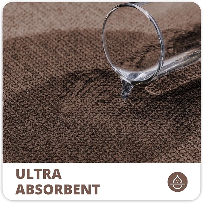 Bosap Bath Mat, Ultra Thin Bathroom Runner Rugs, Large Bath Mats - Image 3