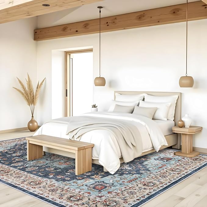 Washable Oriental Area Rug - Image 4