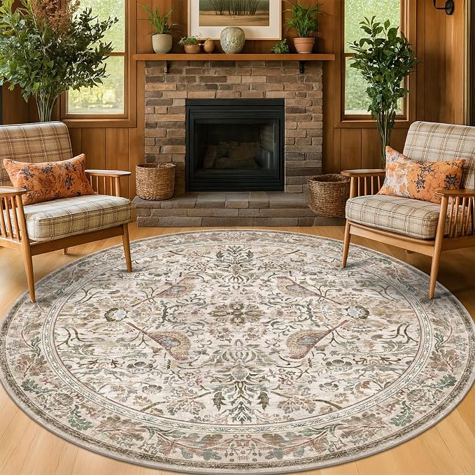 Hazo Haus Large 8ft Area Round Rug - Image 3