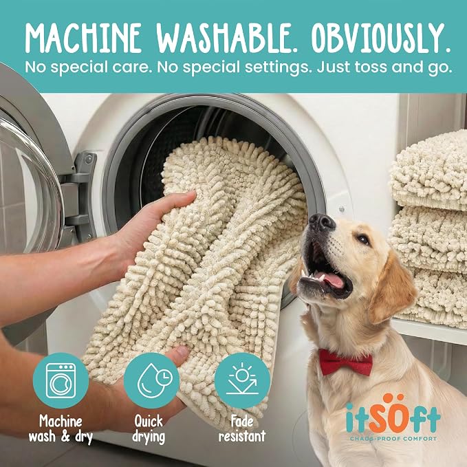 Dog Rugs for Muddy Paws 59x21 | Cleaner Mud Free Floors | Muddy Dogs Mats for - Image 5