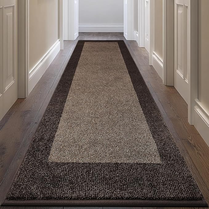 Machine Washable Runner Rug 32" x 96", Non Slip Kitchen Mat by Unknown