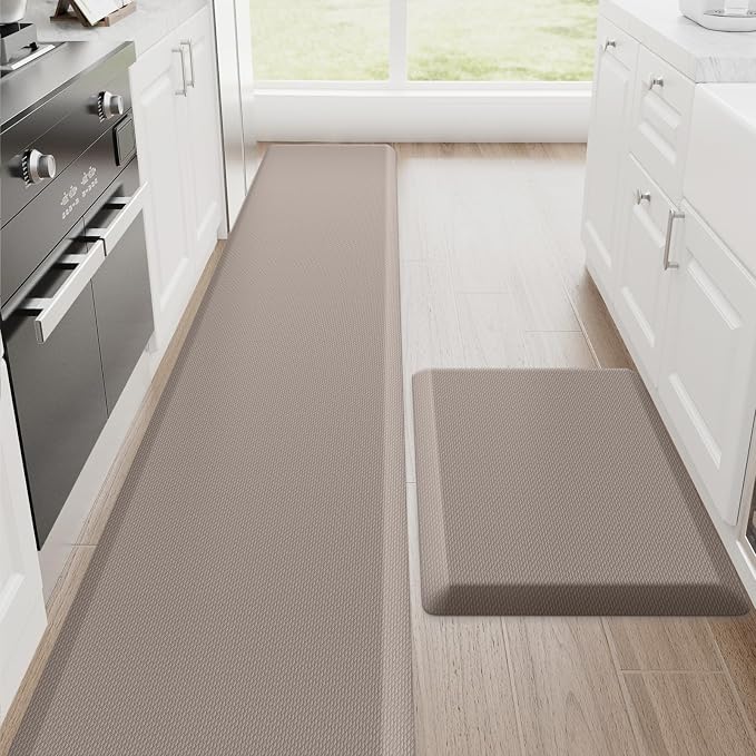 StepRite Kitchen Mats, Cushioned Anti Fatigue Kitchen Mats by Bringcushiontoyourlife