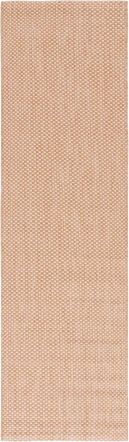 SAFAVIEH Courtyard Collection 2'3" x 20' Natural/Cream CY8521 Indoor/ Outside - Image 2